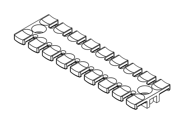 ZL Strain Relief Plates for Screw Assembly